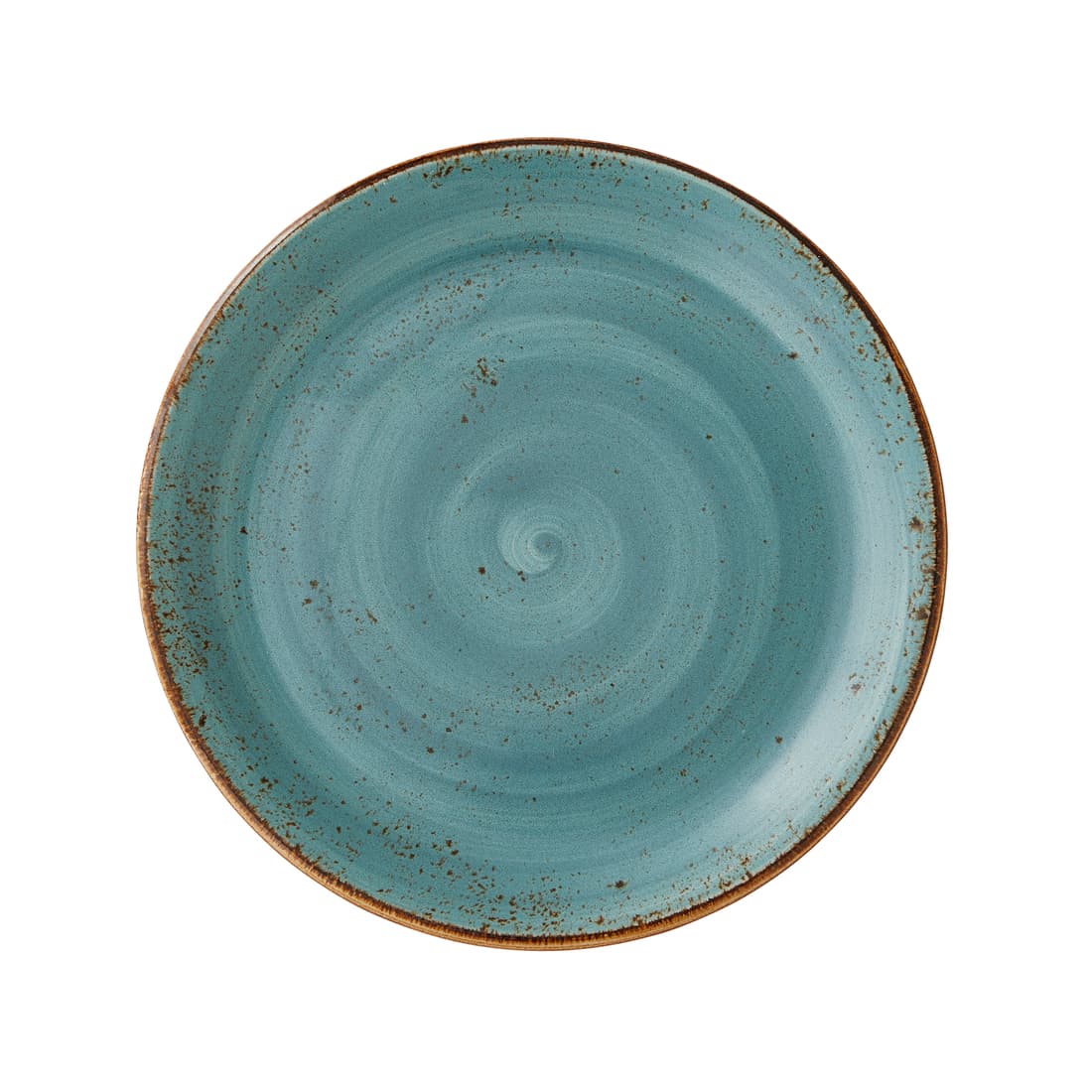 CRAFT BLUE niebieski talerz Coupe 252 mm /24