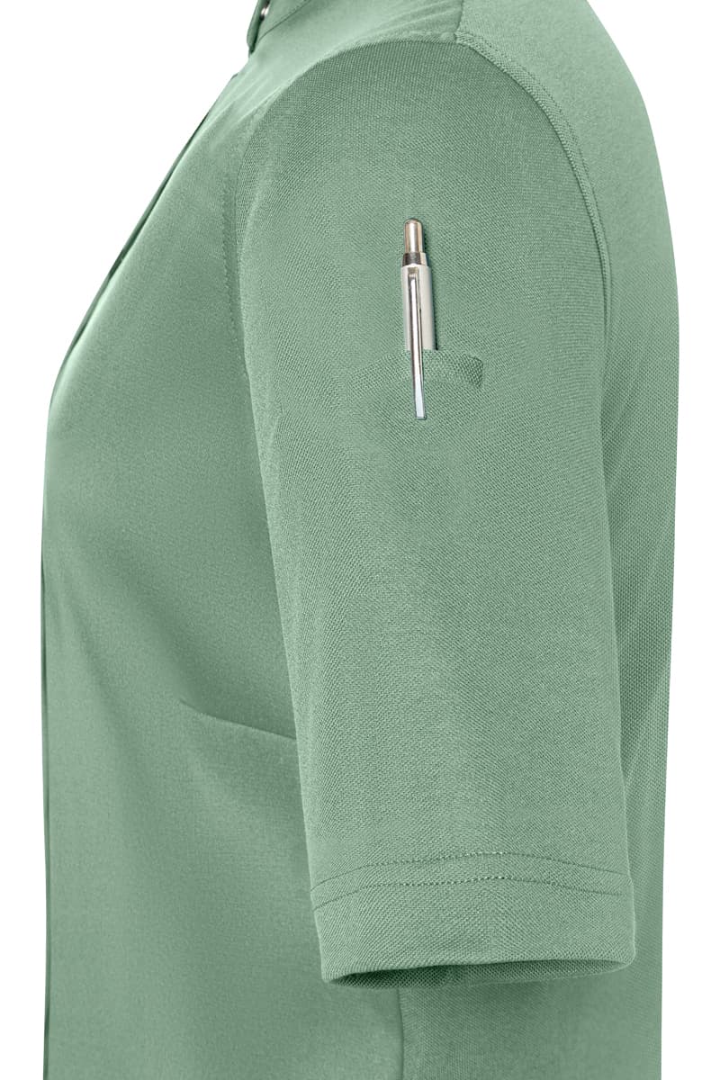  Bluza kucharska damska z krótkim rękawem DIAMOND CUT® Avantgarde DCJF 9/69/52 kolor pastelowa zieleń 