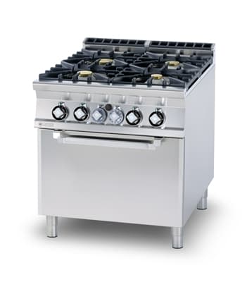 CF4-98 GE Kuchnia gazowa z piekarnikiem elektrycznym