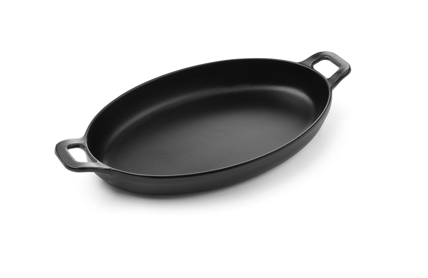Rondelek czarny mini owalny Little Chef, HENDI, Little Chef, czarny, 263x140x(H)37mm