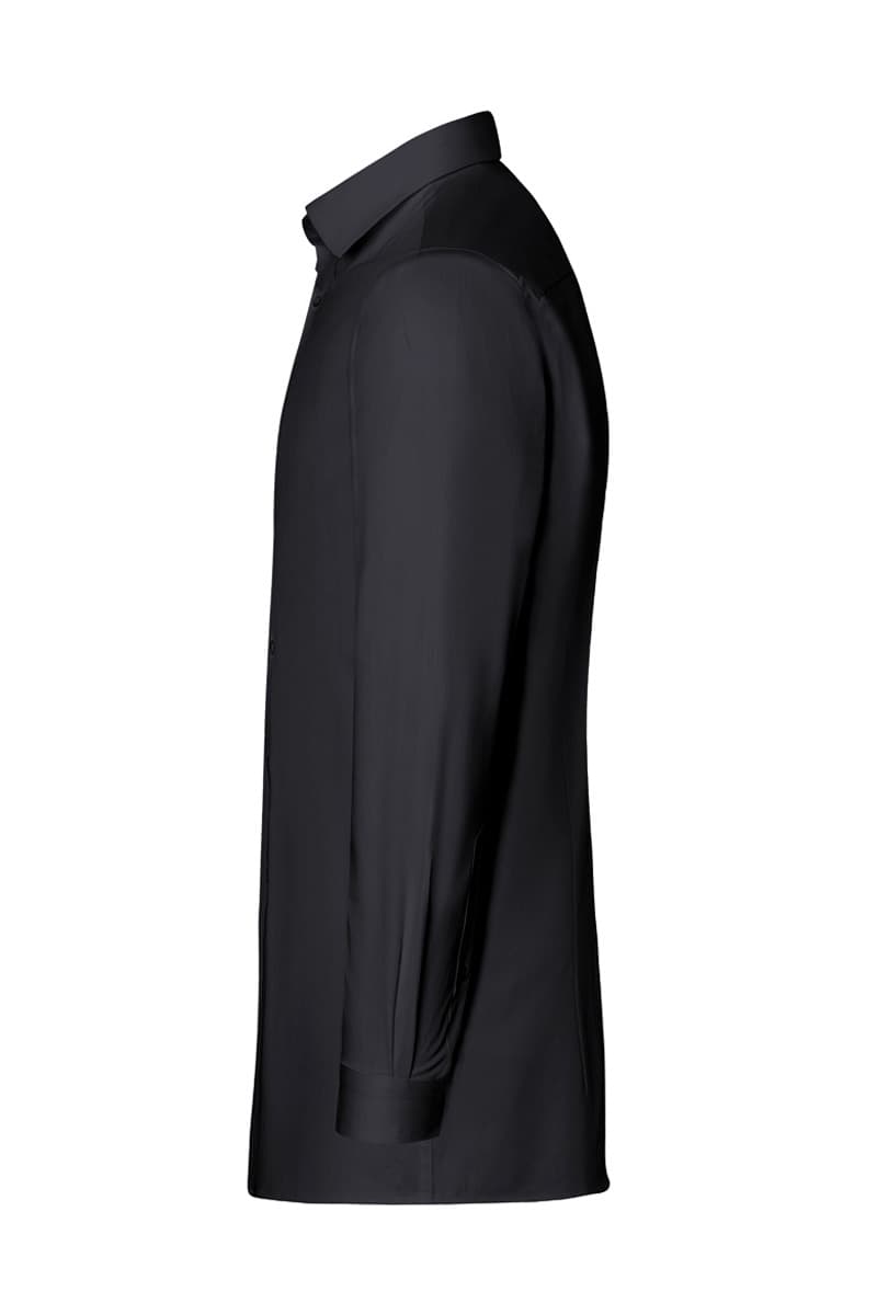  Koszula męska z długim rękawem Active-Stretch w kroju Slim-Fit BM 11/1/S kolor czarny 