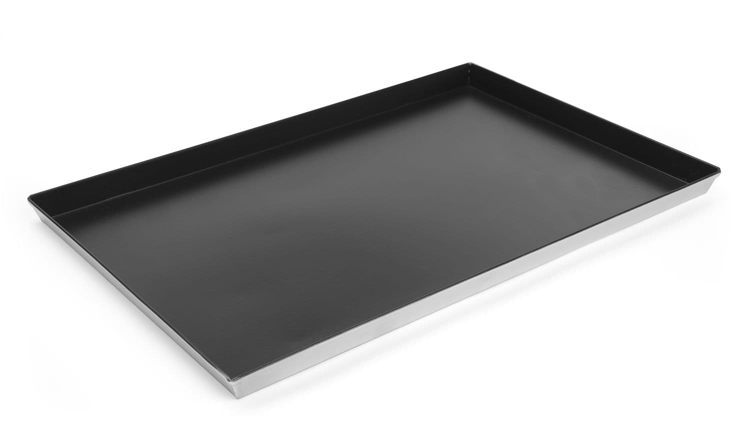 Blacha aluminiowa z powłoką nieprzywierającą, HENDI, 600x400x(H)30mm
