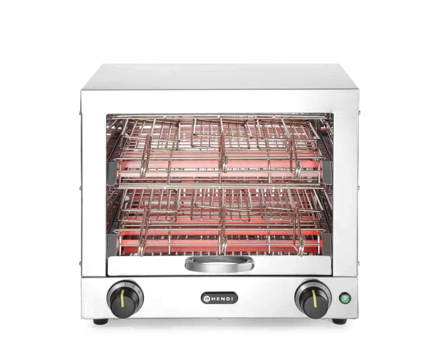 Toster kanapkowy z 6 klamrami, HENDI, 230V/3000W, 450x390x(H)400mm