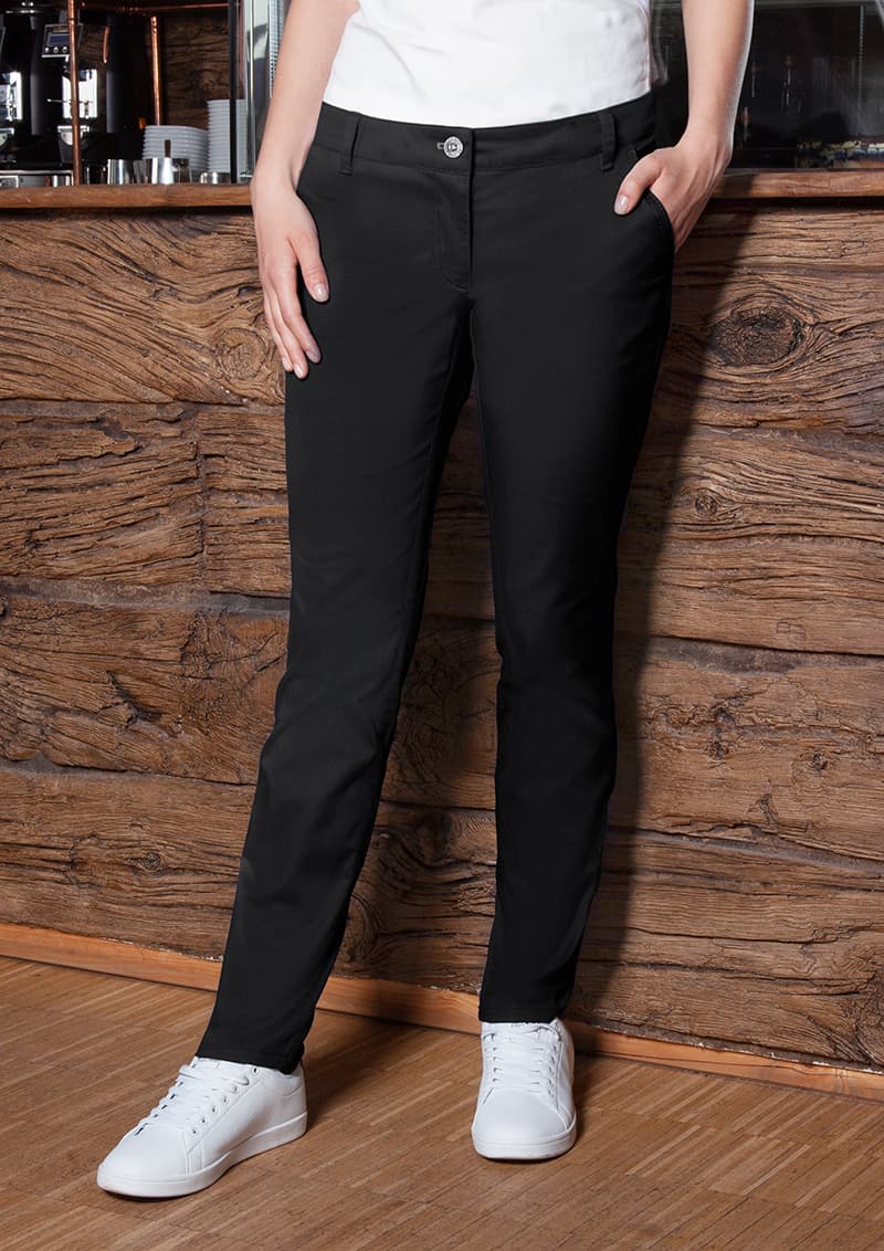  Spodnie 5-kieszeniowe Classic-Stretch Karlowsky damskie czarne 38 