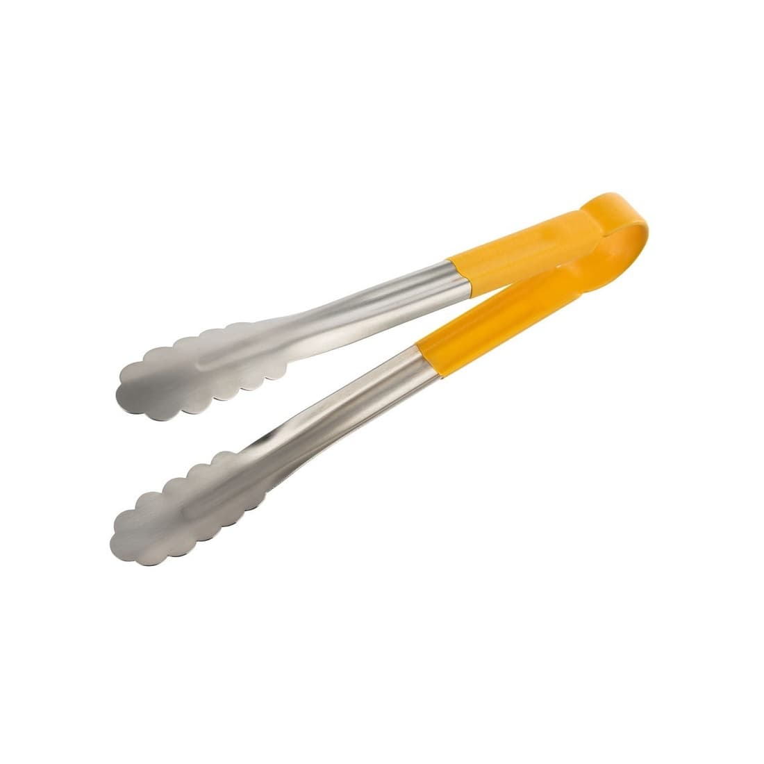 Szczypce serwisowe stalowe uniwersalne 30 cm żółte