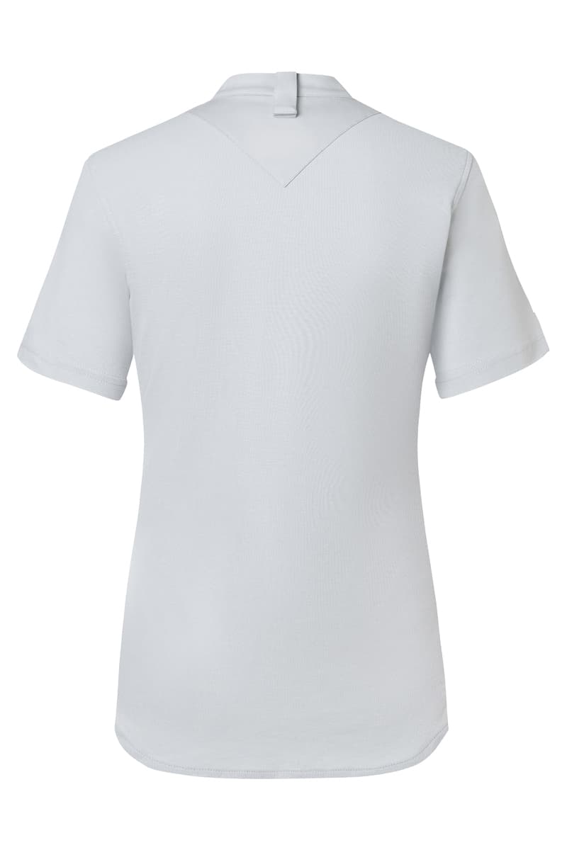  Bluza kucharska damska z krótkim rękawem DIAMOND CUT® Avantgarde DCJF 9/71/54 kolor srebrnoszary 