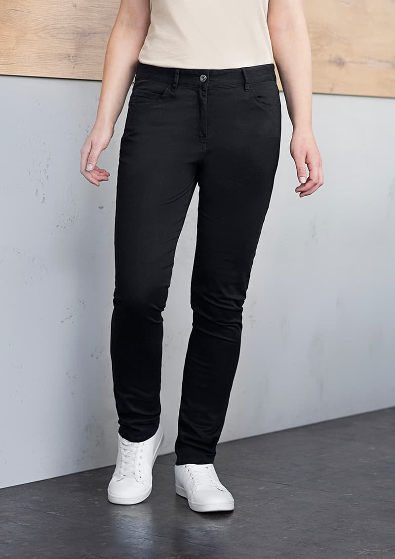  Spodnie 5-kieszeniowe Classic-Stretch Karlowsky damskie czarne 38 
