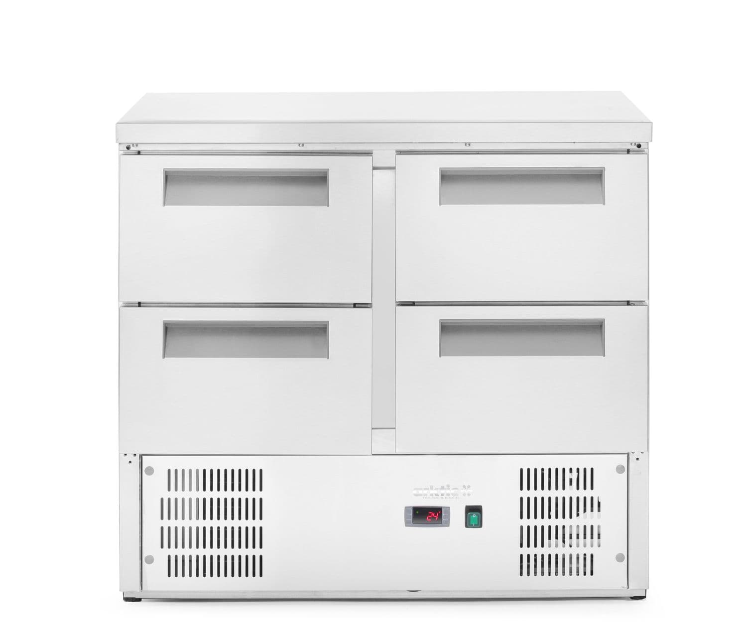 Stół chłodniczy z 4 szufladami, Arktic, 112L, 230V/143W, 700x900x(H)855mm