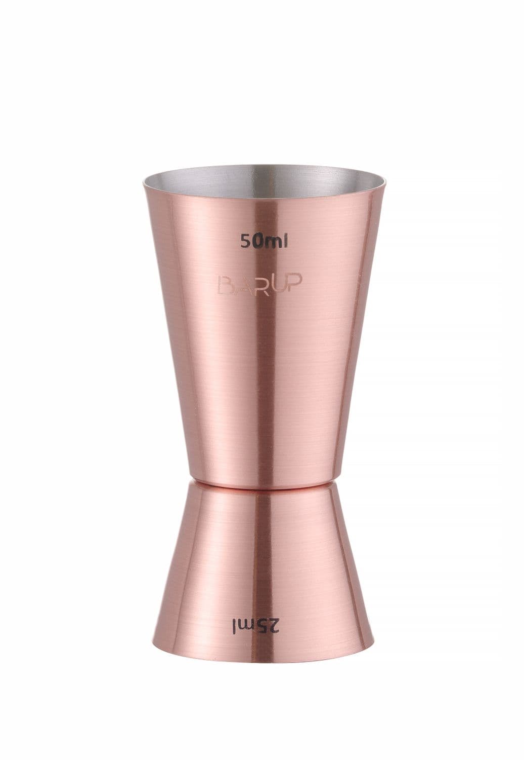 Jigger, miarka barmańska 25/50 ml, BarUp, miedziany, ⌀42x(H)86mm