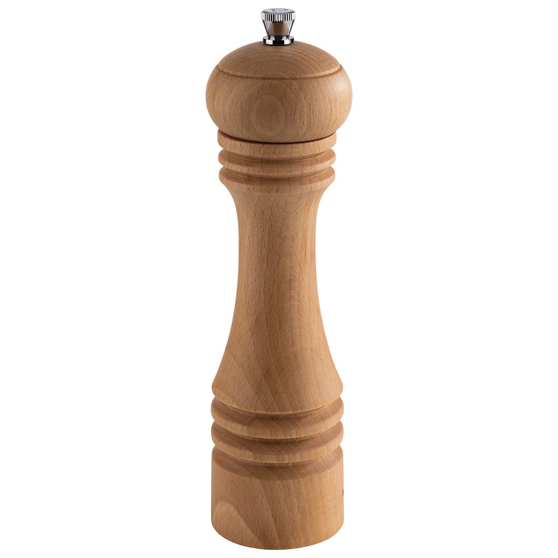 Młynek do soli, regulowany, drewno bukowe naturalne Ø6 x 23 cm