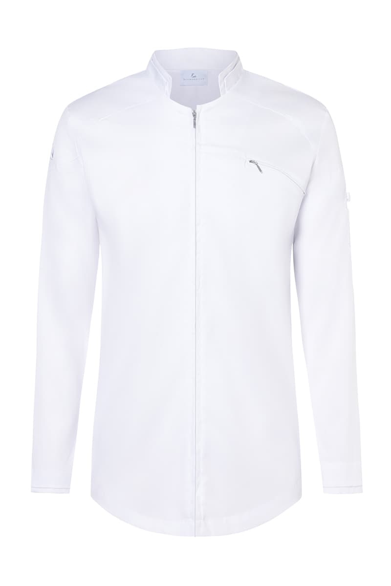  Bluza kucharska z długim rękawem DIAMOND CUT Karlowsky męska biała 44 
