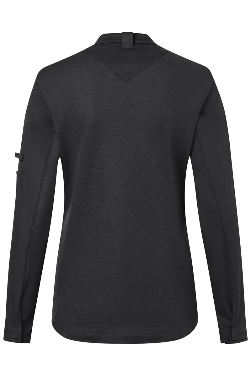  Bluza kucharska damska z długim rękawem DIAMOND CUT® Excellence DCJF 10/1/38 kolor czarny 