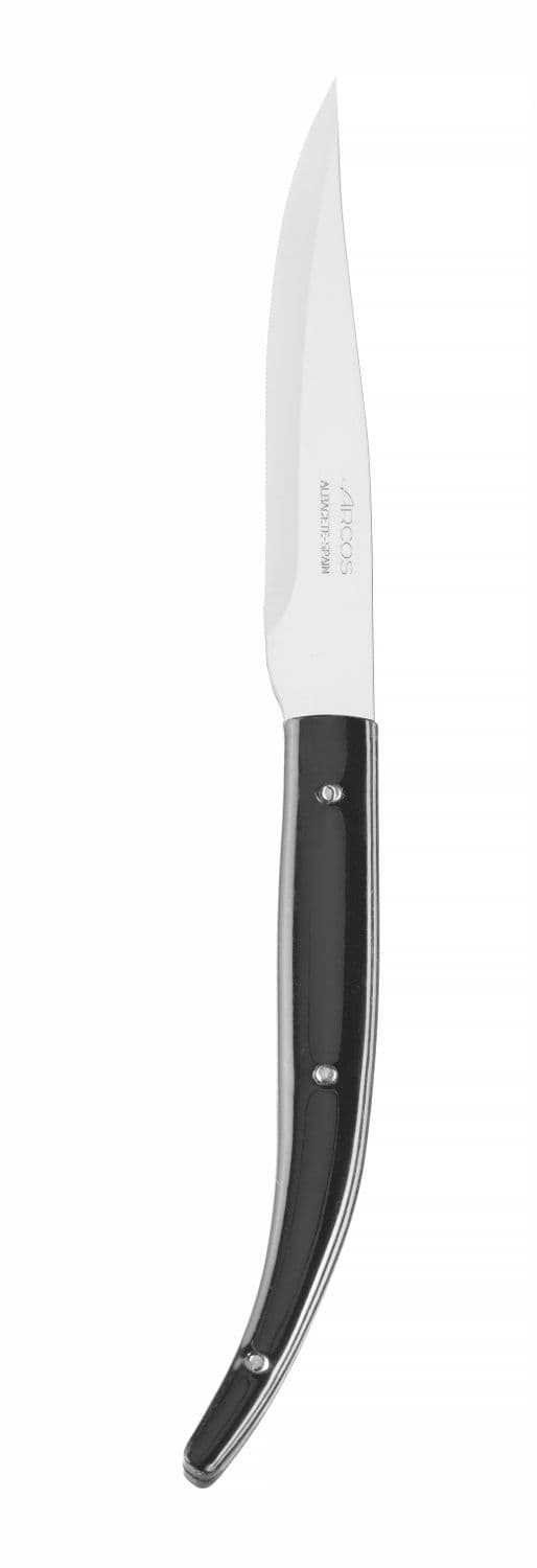 Nóż do steków, seria STEAK BASIC, Arcos, STEAK BASIC, czarny, (L)230mm, Ząbkowany