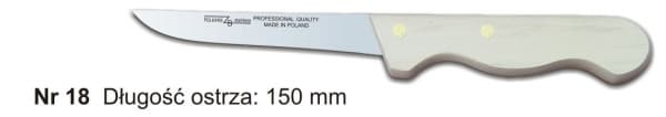  Nóż rzeźniczy POLKARS nr 18 – 150 mm 