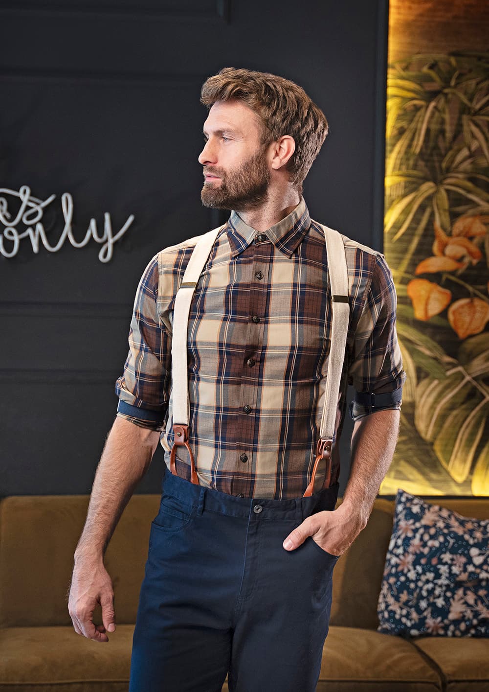  Szelki Urban-Herringbone AG 4/19 Karlowsky piaskowe 