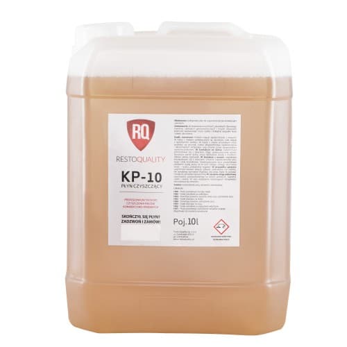 Płyn do mycia pieców KP-10 | płyn do systemów myjących | 10l