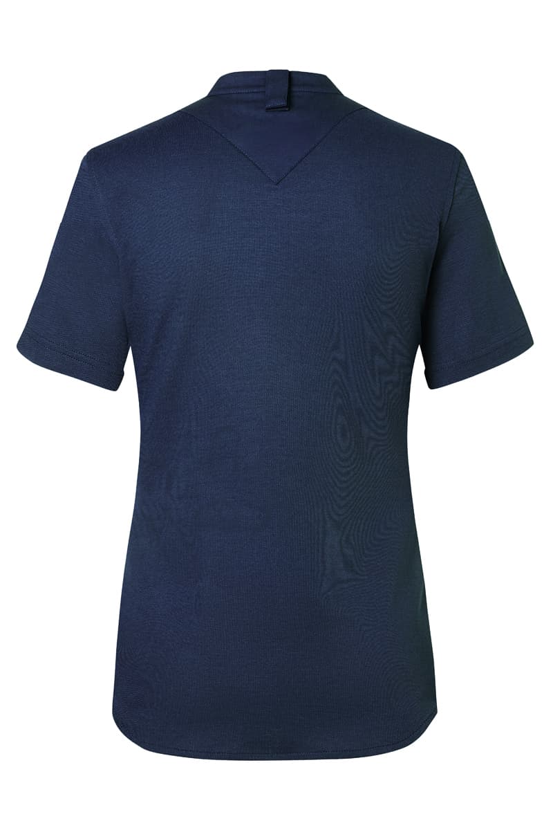  Bluza kucharska damska z krótkim rękawem DIAMOND CUT® Avantgarde DCJF 9/83/44 kolor stalowoniebieski 