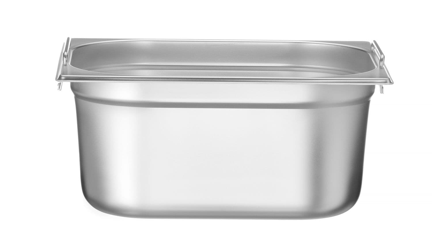 Pojemnik GN 1/2 z uchwytami, HENDI, Budget Line, GN 1/2, 9,5L, 325x265x(H)150mm