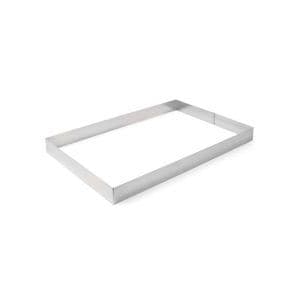 Rant piekarniczo-cukierniczy prostokątny, HENDI, 585x385x(H)60mm
