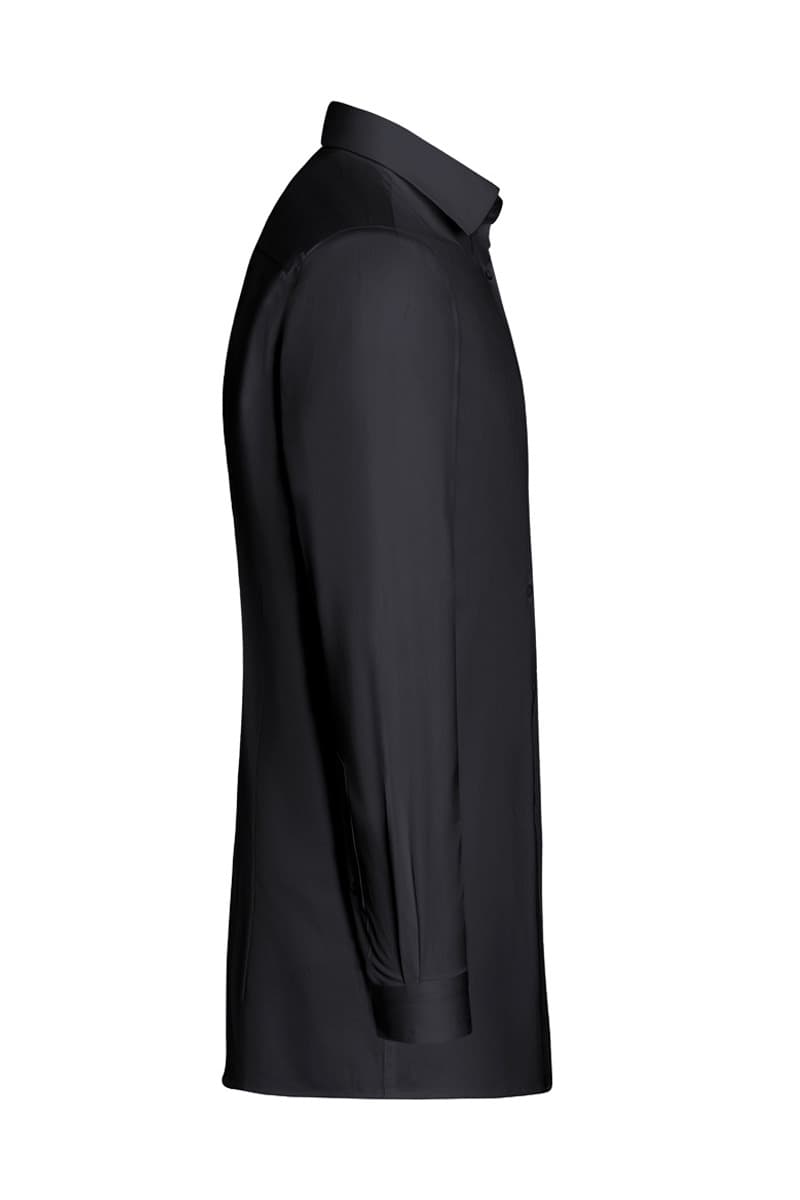  Koszula męska z długim rękawem Active-Stretch w kroju Slim-Fit BM 11/1/M kolor czarny 