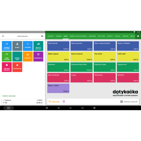 Oprogramowanie Dotykačka ŁATWO