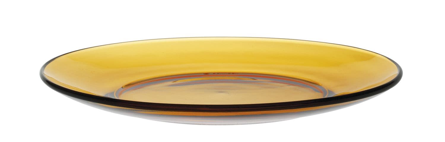 Talerz deserowy LYS AMBER Duralex pomarańczowy ⌀190