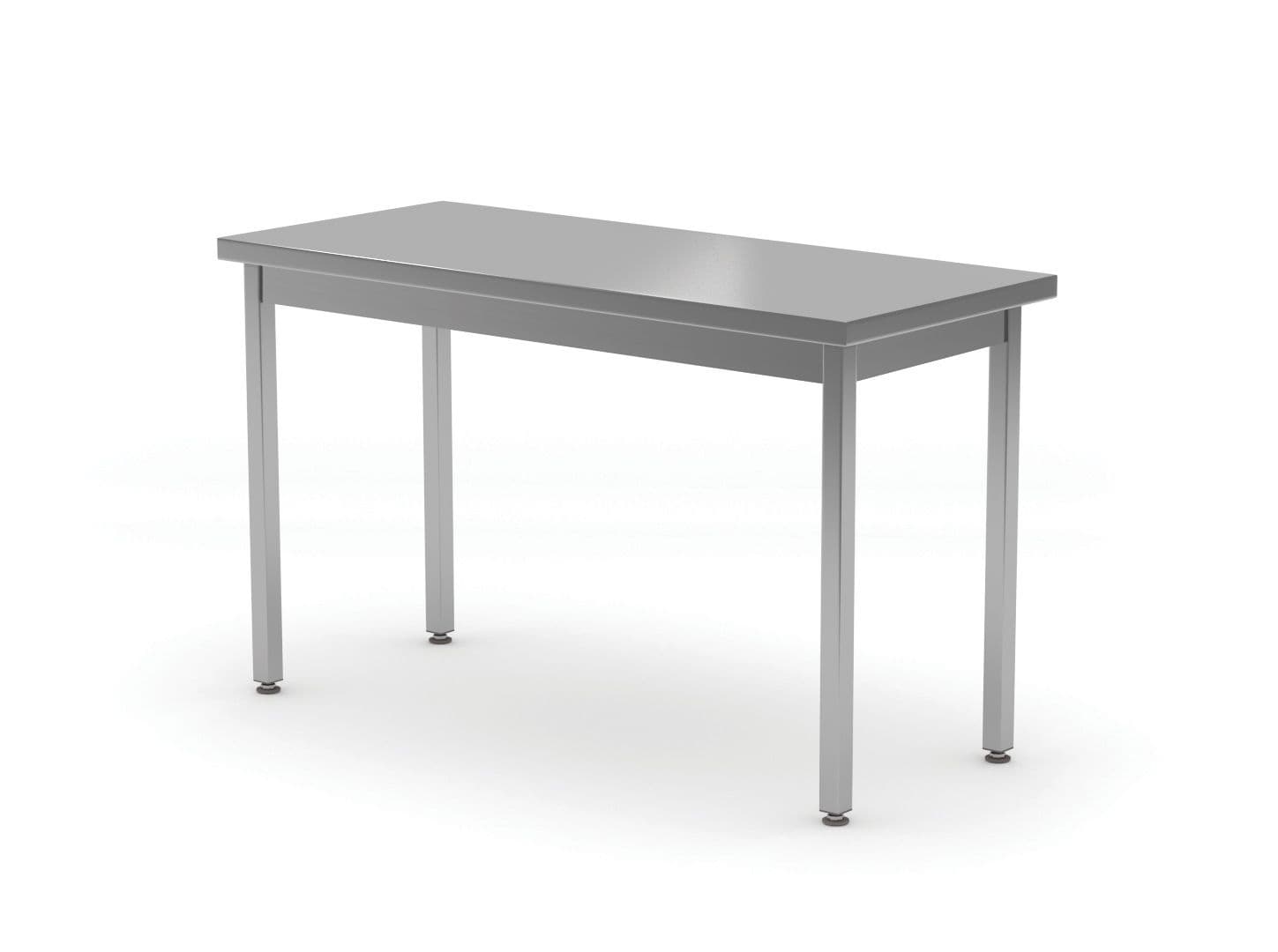 Stół centralny bez półki HENDI Profi Line 800x600x850mm - skręcany