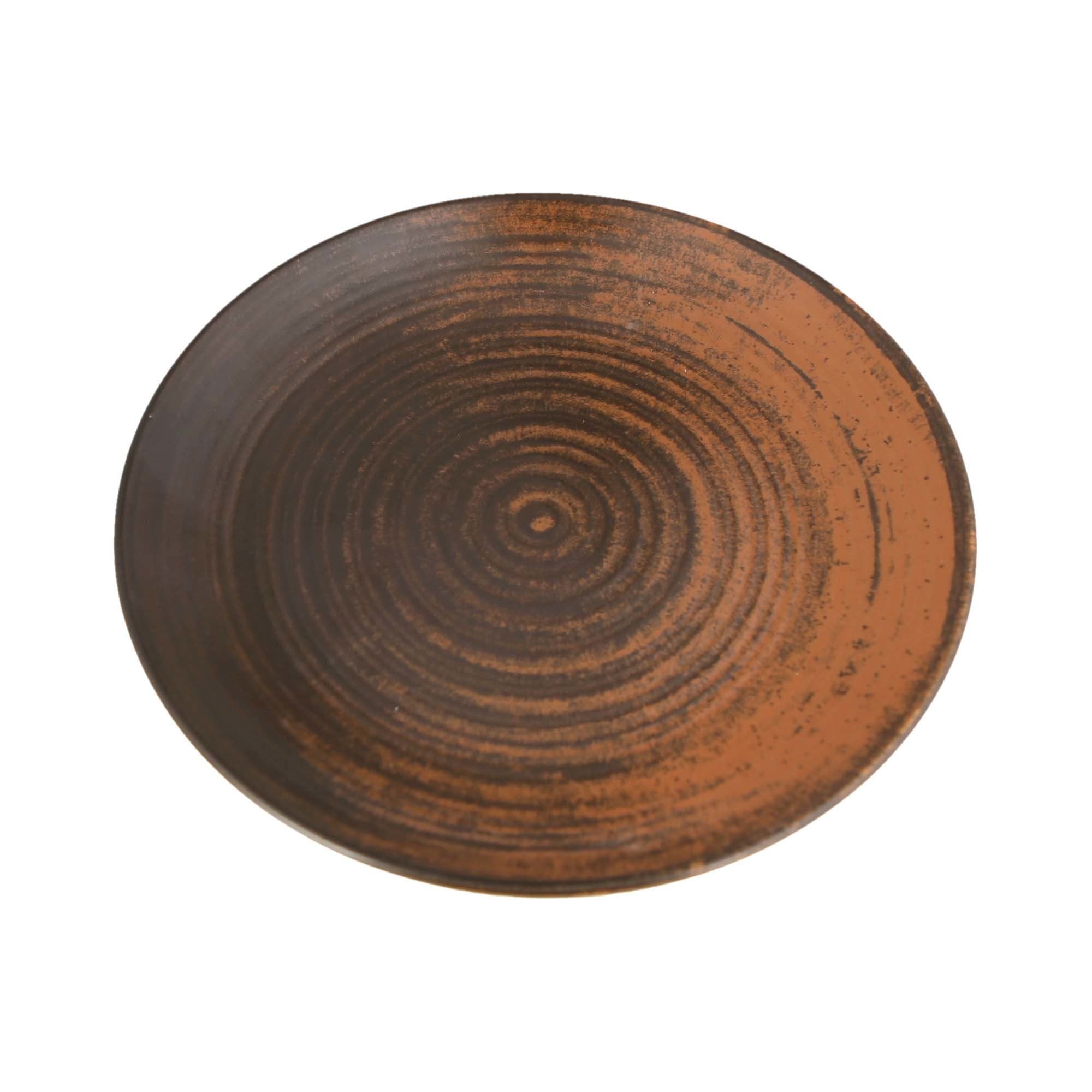 Talerz płytki Porland Lykke Brown 250 mm