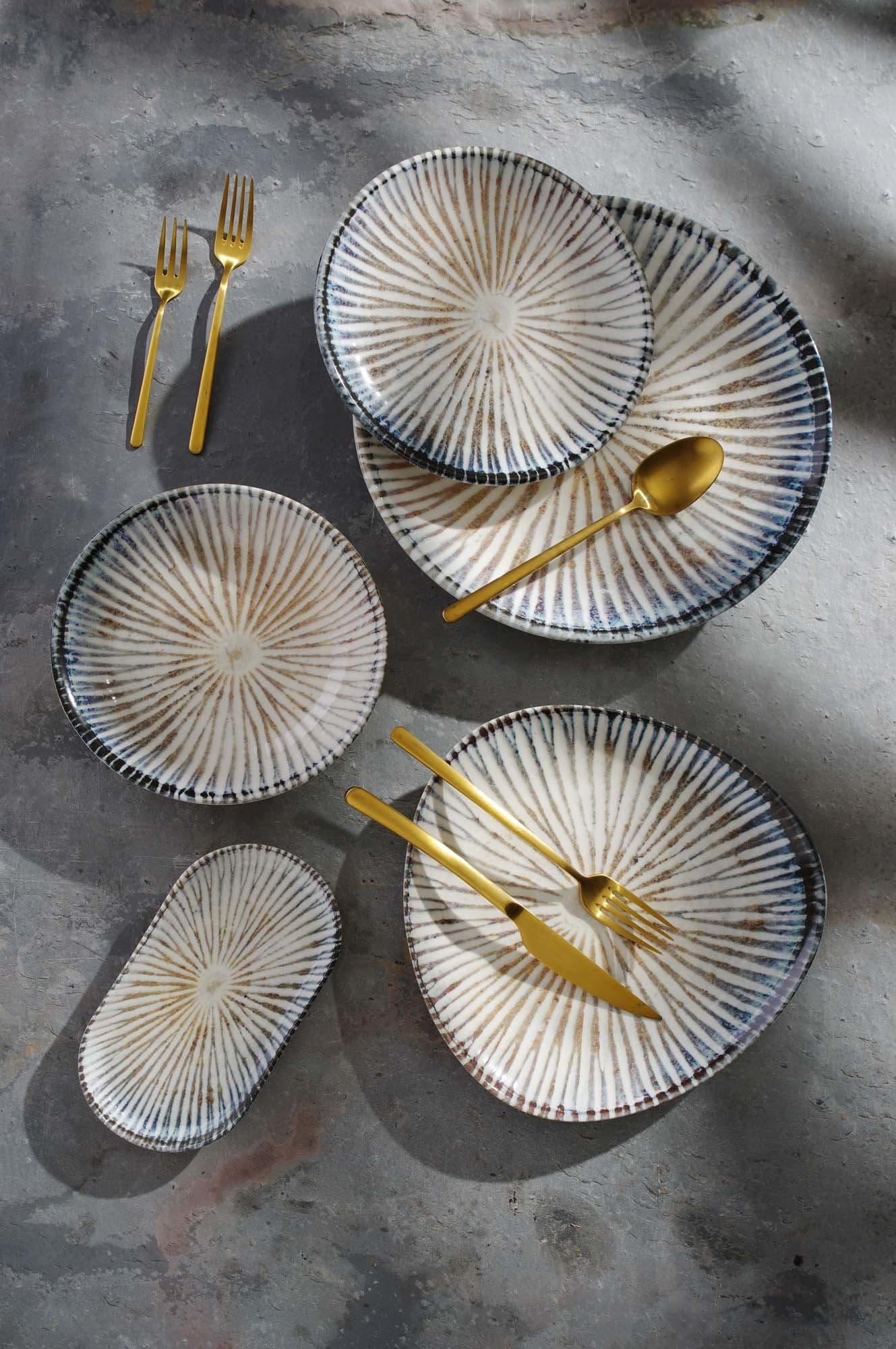 Talerz płytki Ammonite Fine Dine 270 mm