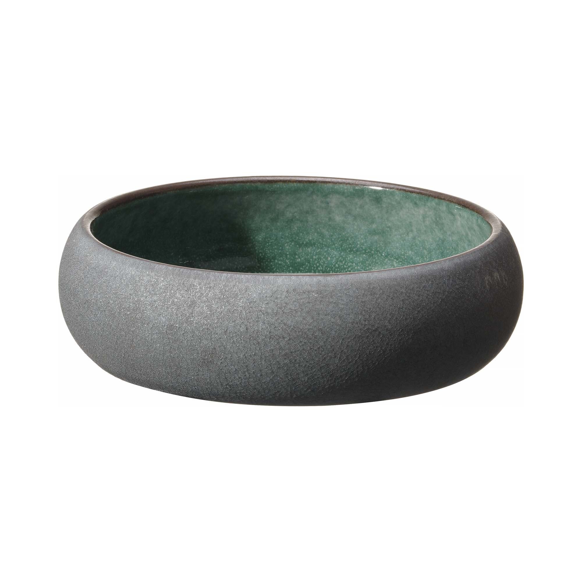 Miska porcelanowa Goro Brown Green Fine Dine 140mm