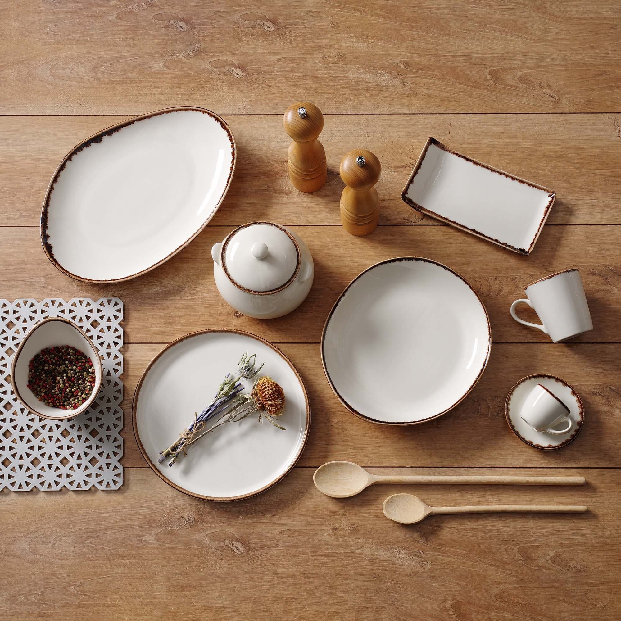 Spodek do bulionówki Fine Dine Vanilla 170mm