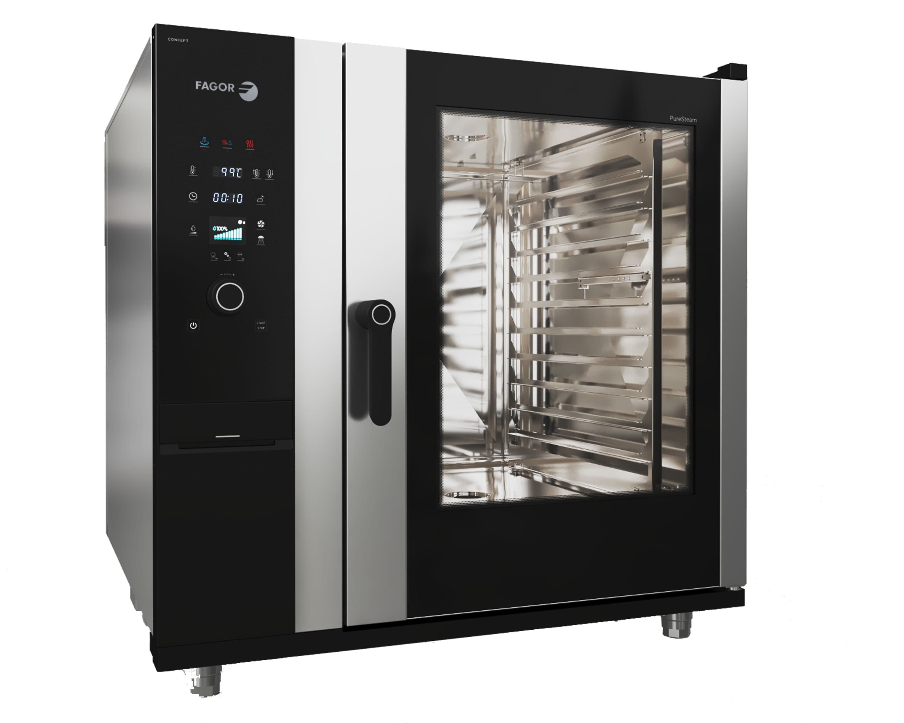 Piec konwekcyjno-parowy CONCEPT 10GN-2/1 elektryczny