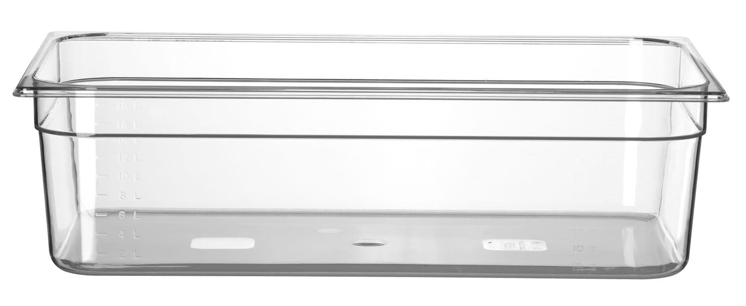 Pojemnik GN 1/1 COOL, HENDI, COOL, GN 1/1, 20L, transparentny, 530x325x(H)150mm