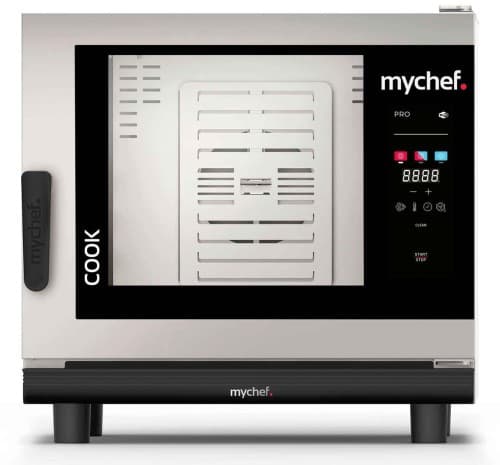 Piec konwekcyjno-parowy elektryczny | automatyczny system myjący | 6xGN1/1 | 9,3 kW | 400 V | Mychef COOK PRO 061E