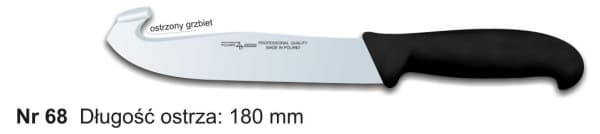 Nóż rzeźniczy POLKARS nr 68 – 180 mm
