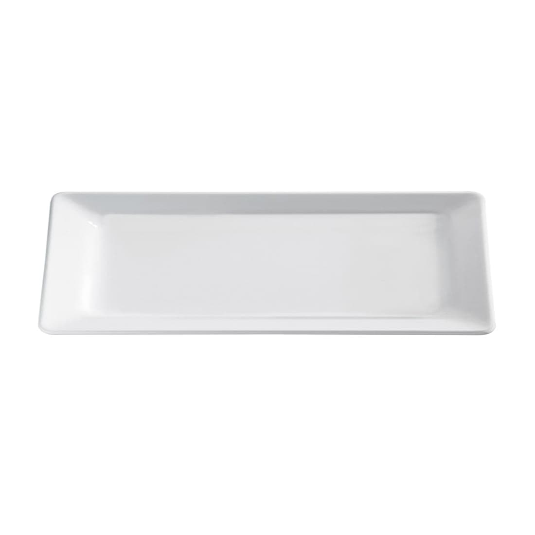 PURE taca biała z melaminy 53x18x 3cm prostokątna