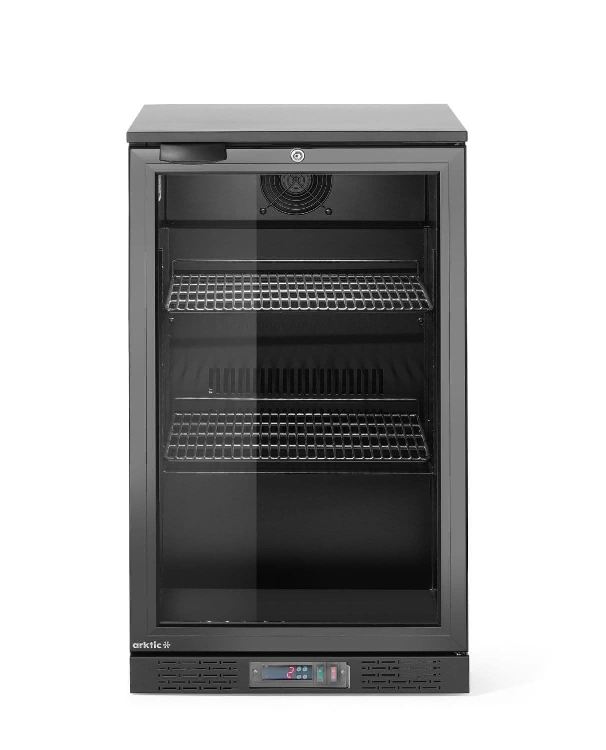 Lodówka barowa 1-drzwiowa, Arktic, 86L, czarny, 230V/120W, 500x530x(H)870mm