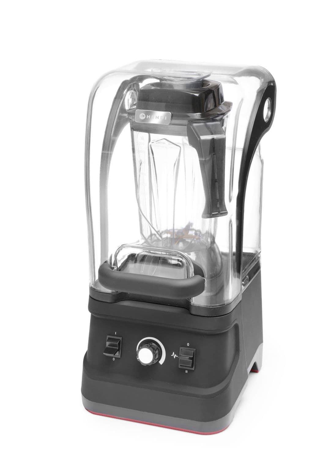 Blender barmański z obudową wyciszającą, HENDI, 2,5L, czarny, 230V/1680W, 250x300x(H)540mm