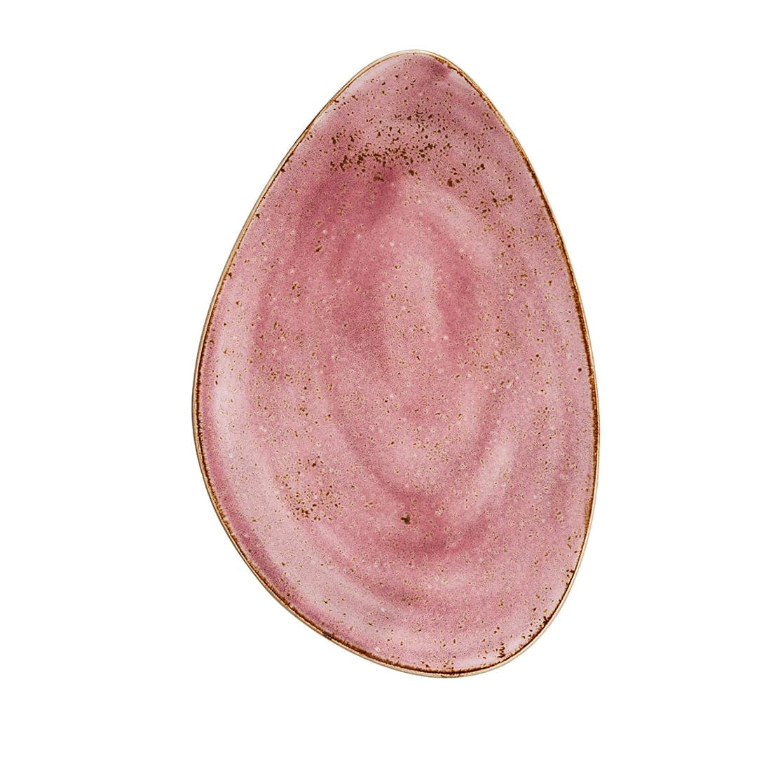 CRAFT RASPBERRY różowy talerz płytki o nieregularnym kształcie 375 mm /6