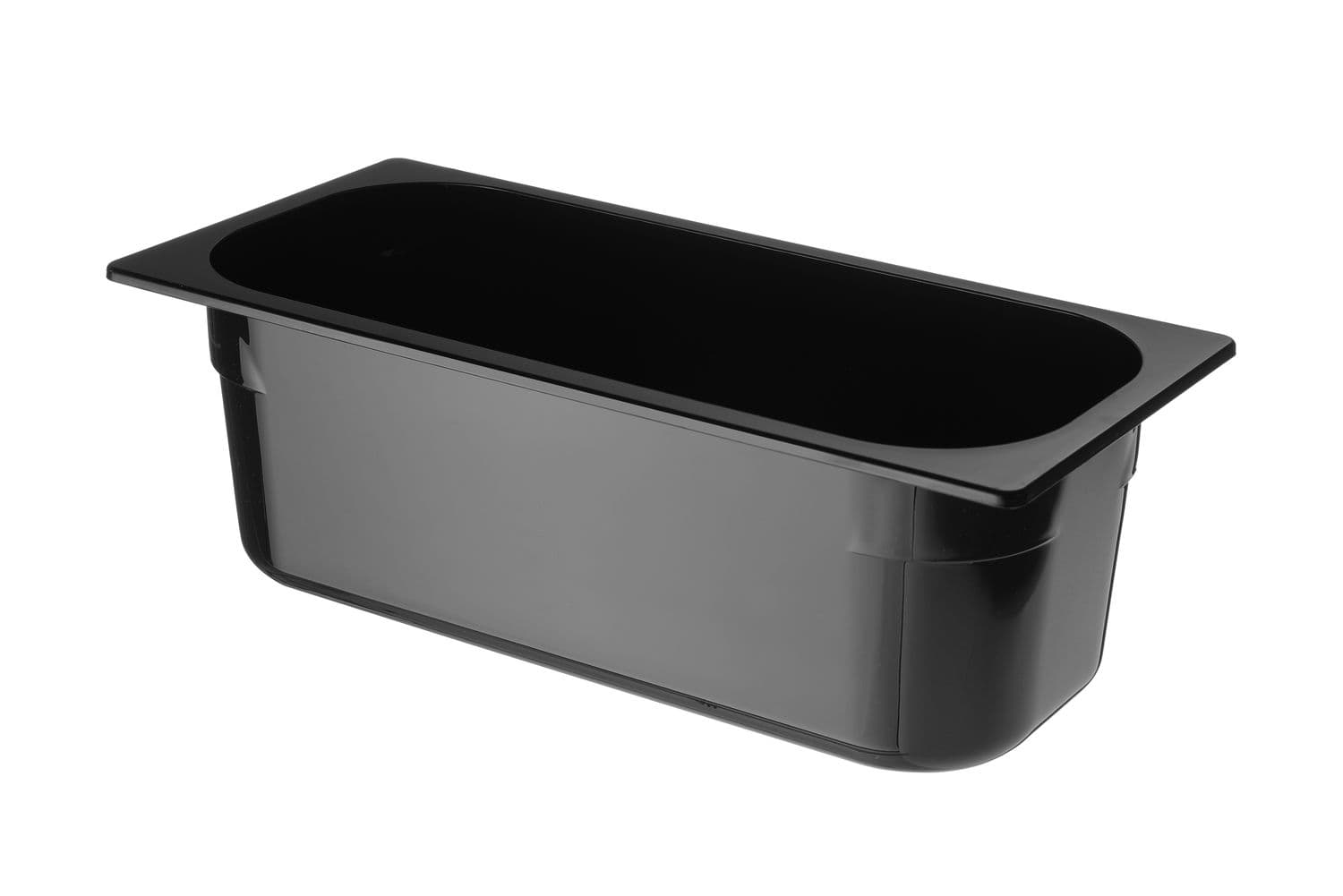 Kuweta do lodów z poliwęglanu, HENDI, 5L, czarny, 360x165x(H)120mm