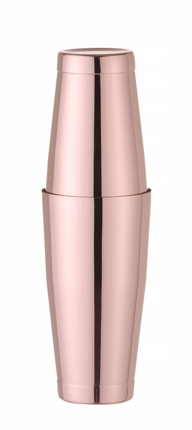 Shaker bostoński Tin-on-Tin, BarUp, 0,8L, miedziany, ⌀90mm