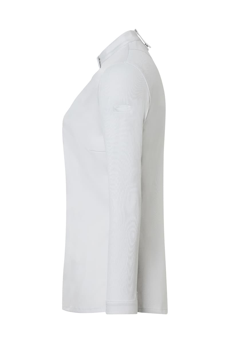 Bluza kucharska damska z długim rękawem DIAMOND CUT® Avantgarde DCJF 8/71/48 kolor srebrnoszary
