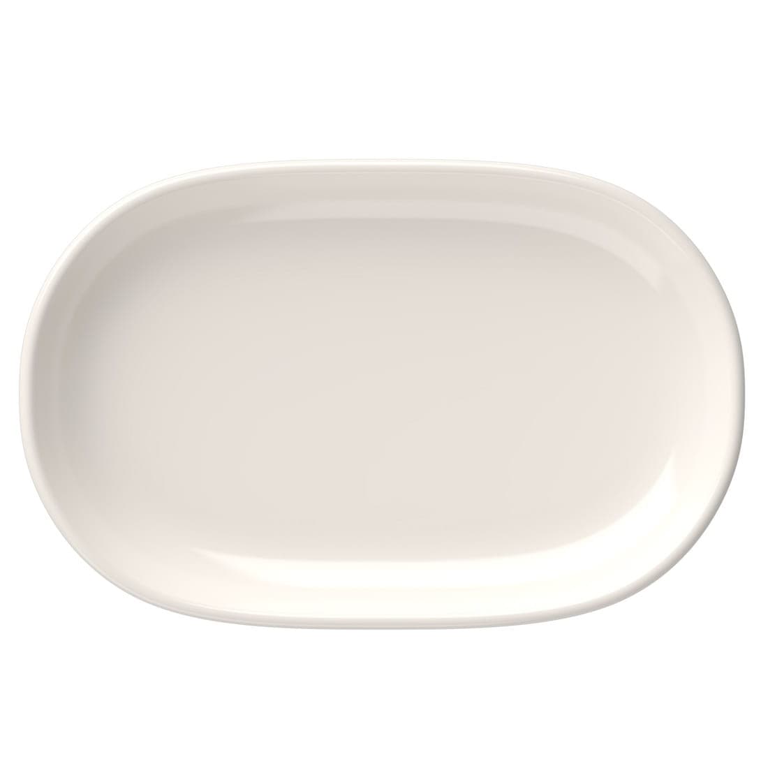 KREMA Magnus półmisek owalny 230 x 150 mm kremowy/12 szt