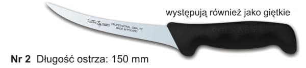 Nóż rzeźniczy POLKARS nr 02 – 150 mm