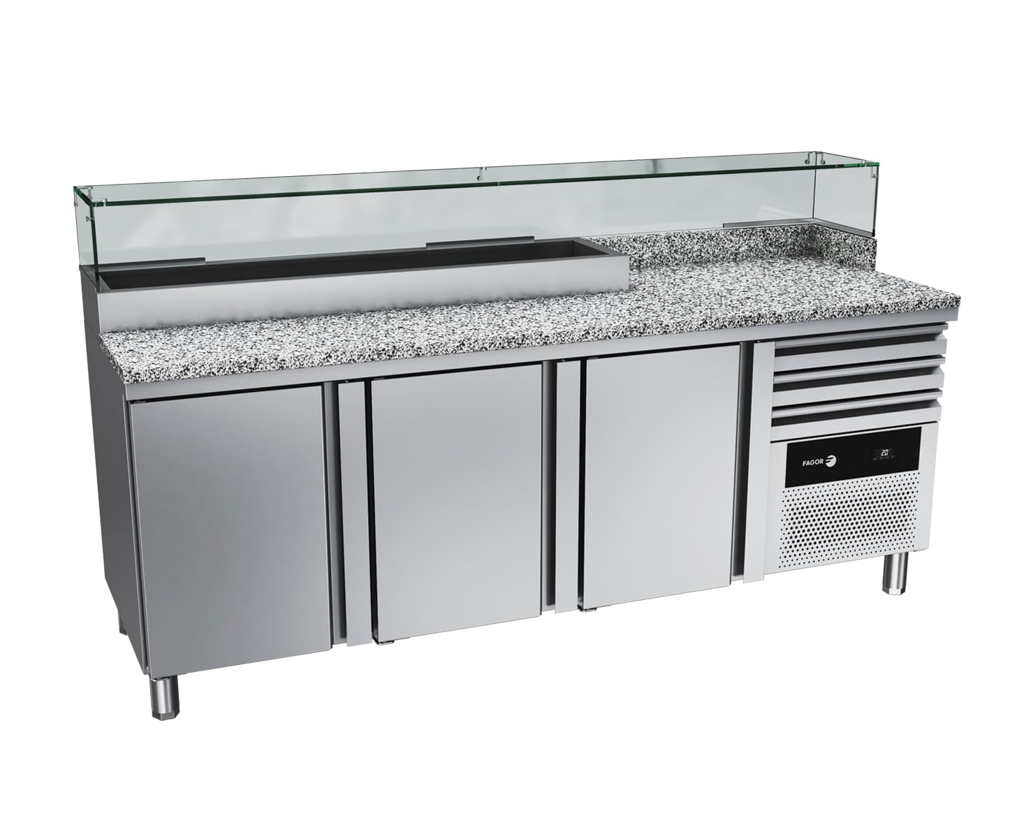 Profesjonalny stół do pizzy Compact CPZC-3G