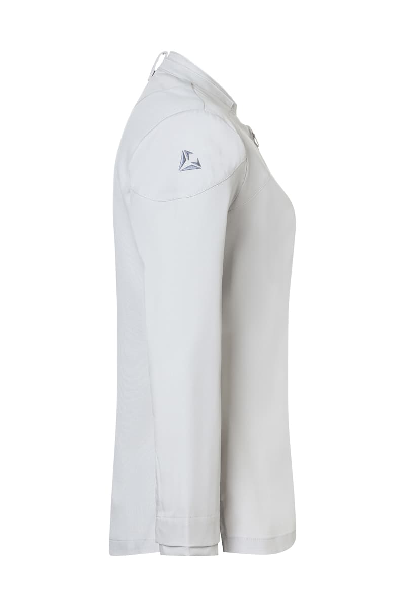 Bluza kucharska damska z długim rękawem DIAMOND CUT® Excellence DCJF 10/71/48 kolor srebrnoszary