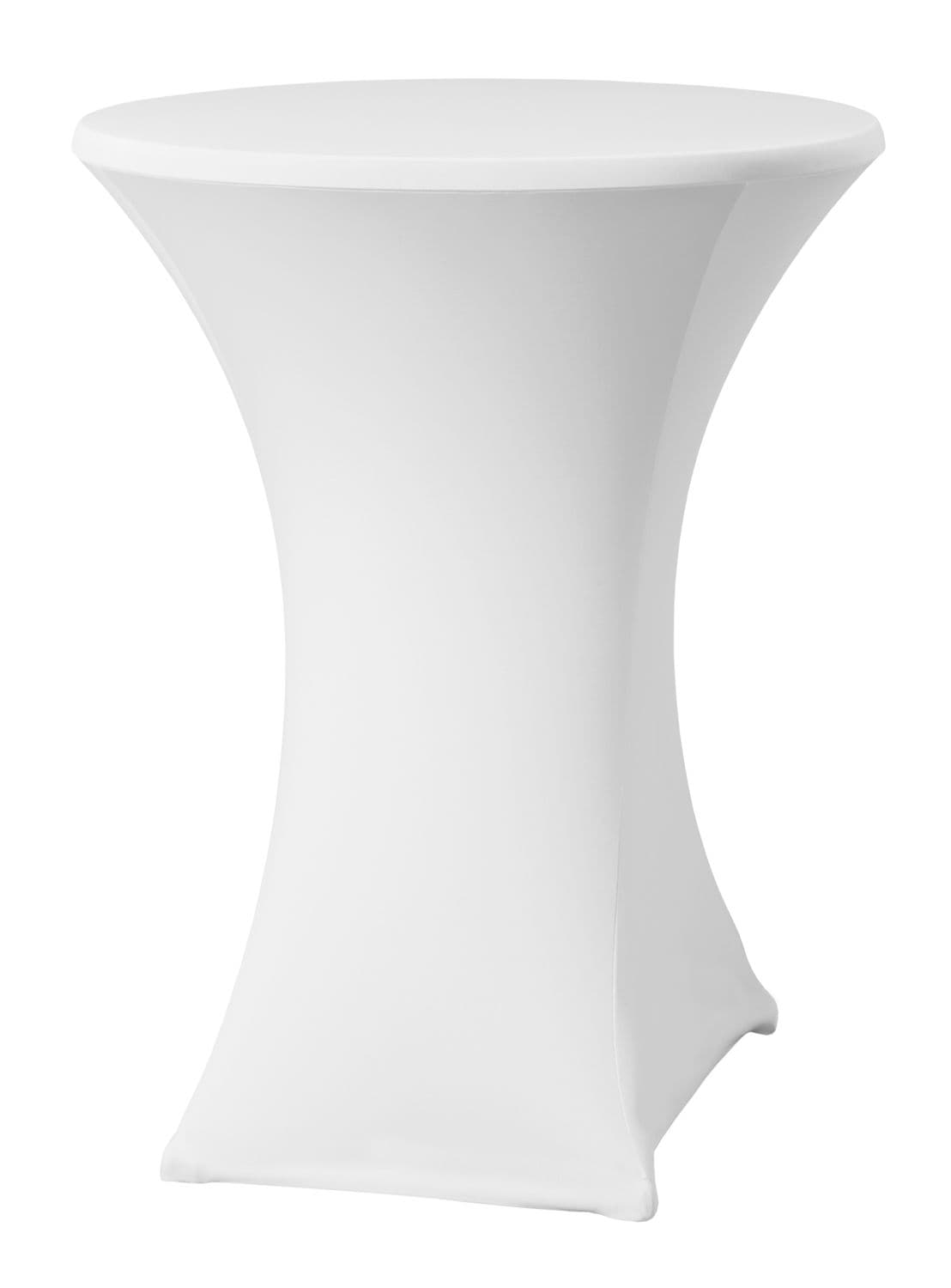 Obrus okrągły, HENDI, Kitchen Line, 811047, 810958, biały, ⌀800x(H)970mm