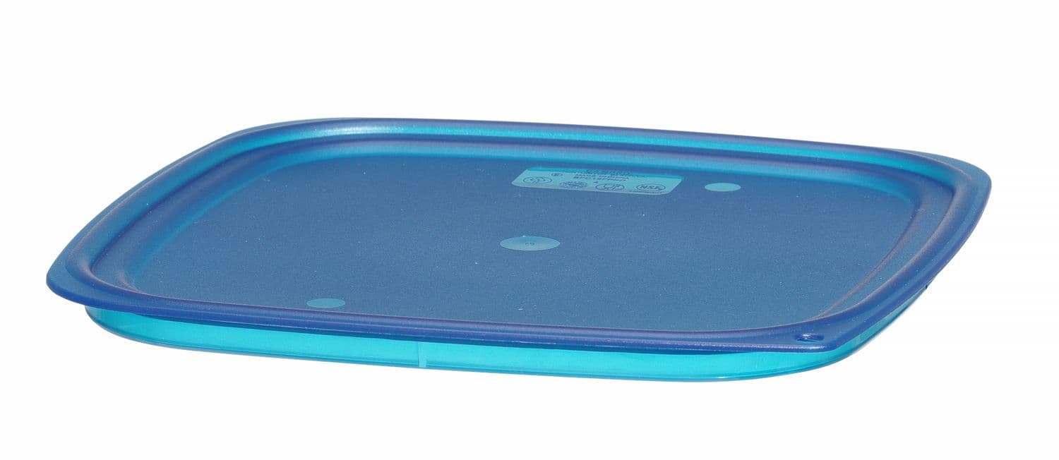 Pokrywka do pojemnika CamSquares Fresh Pro, Cambro, do pojemników 11,4l, 17,2l i 20,8l, niebieski, 289x289x(H)19mm