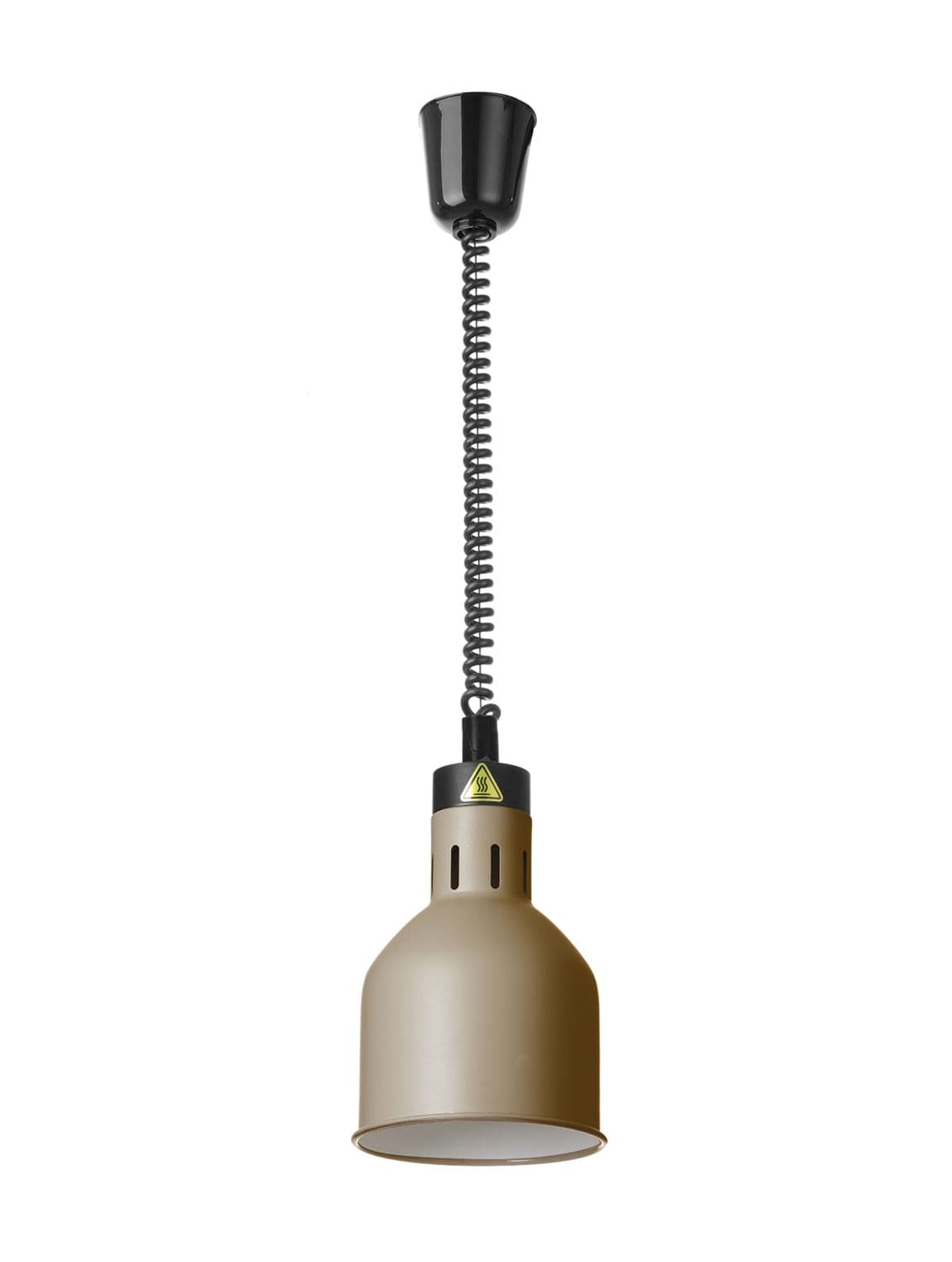 Lampa do podgrzewania potraw wisząca, cylindryczna, HENDI, beżowy, 230V/375W, ⌀175x(H)250mm