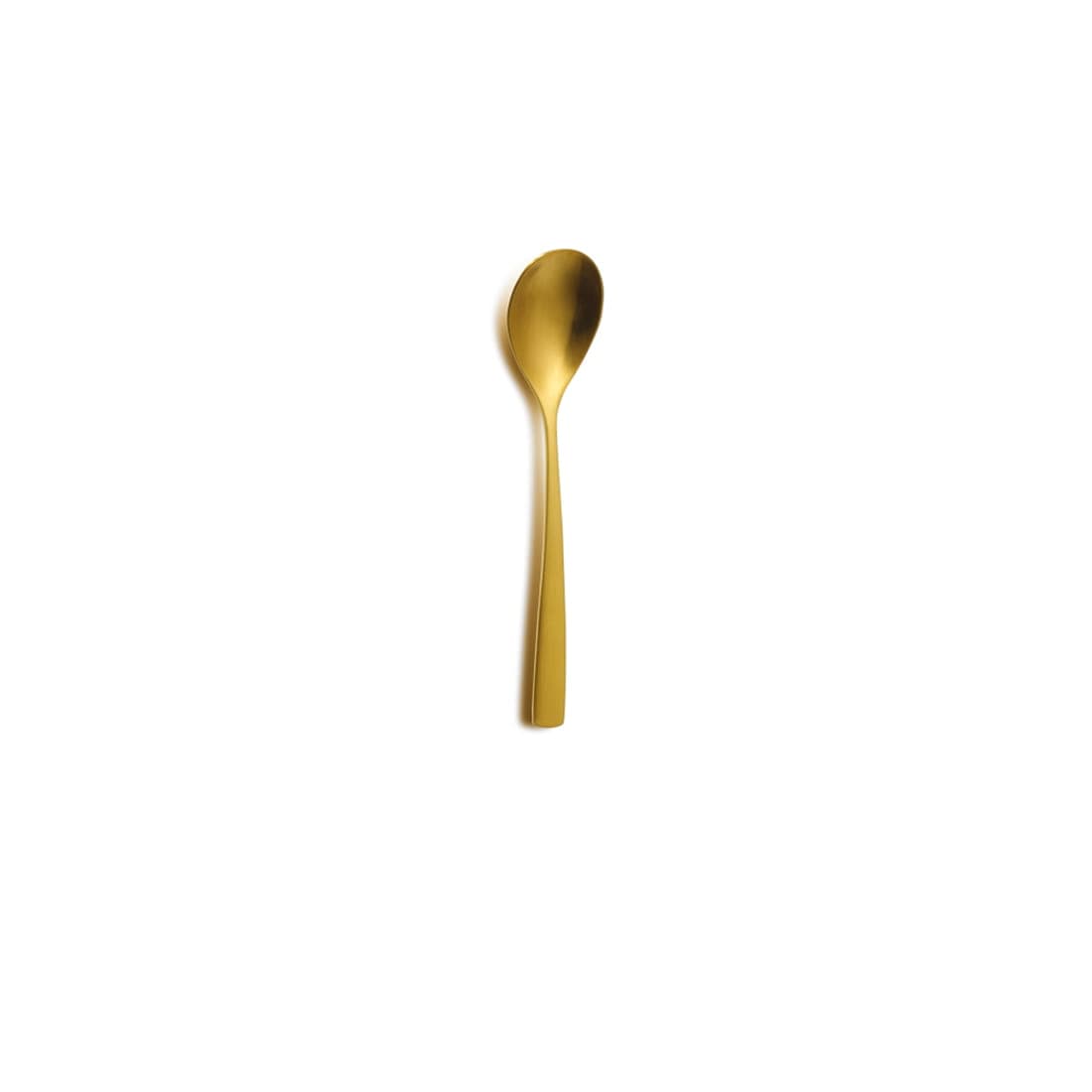 BCN Gold Satin łyżeczka do kawy 110 mm złota